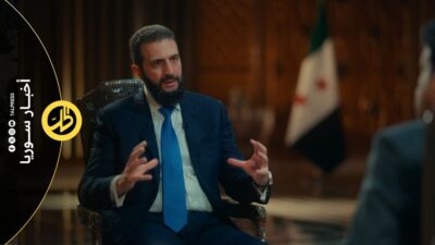 الشرع: نبحث اتفاقاً أمنياً مع إسرائيل ولن نتدخل عسكرياً في لبنان