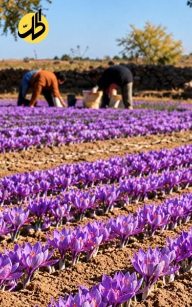 موسم الزعفران السوري.. زراعة محدودة وسوق واعدة