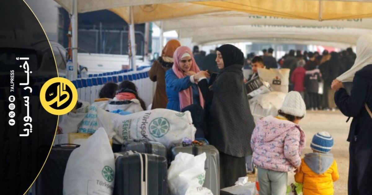 70 ألف أسرة على قائمة الانتظار لمساعدات العودة إلى سوريا