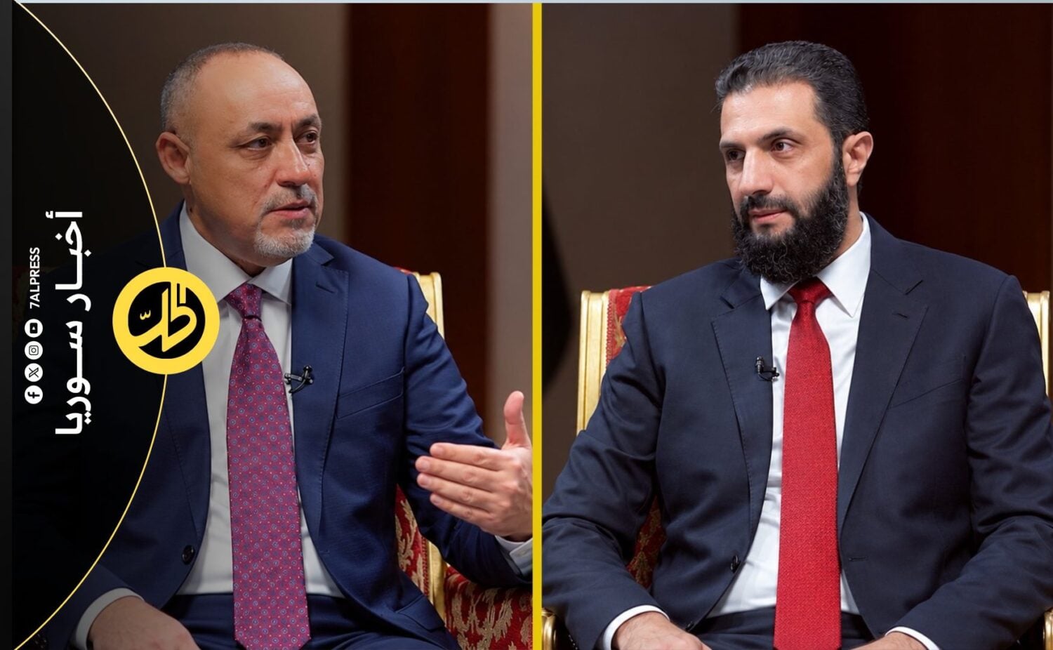 الشرع قبيل زيارة الزيدي: دافعت عن العراقيين في 2003 واليوم أفتح المتوسط لنفطهم