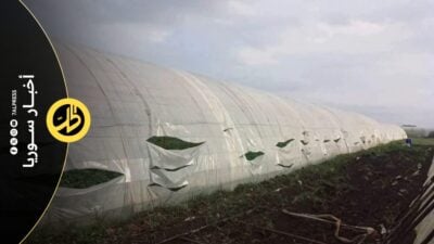 تخريب البيوت البلاستيكية في ريف طرطوس.. اعتداءات متكررة تستهدف أرزاق المزارعين العلويين