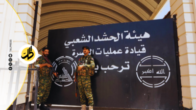 معدات قادمة من إيران وانفجار غامض.. ماذا حدث داخل مقر “الحشد” في بغداد؟
