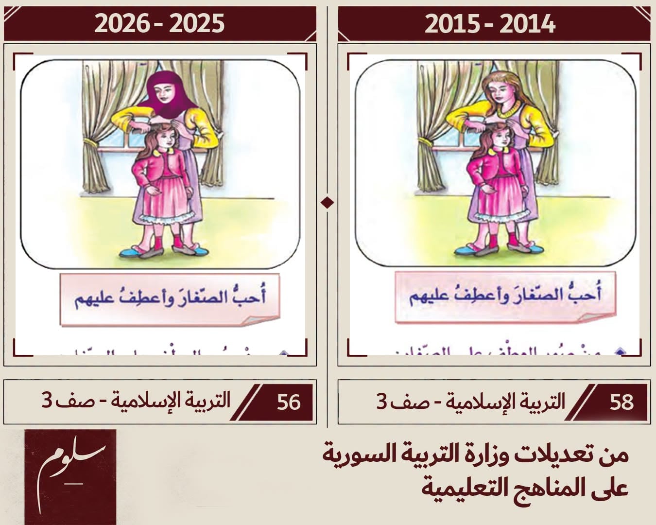  ثانية من تعديلات وزارة التربية على بعض المناهج الدراسية لأطفال الصفوف الأولى - الصحفي محمد السلوم